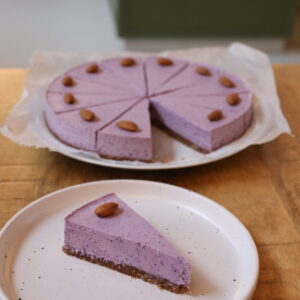 Blueberry No-Cheesecake - gluten free
